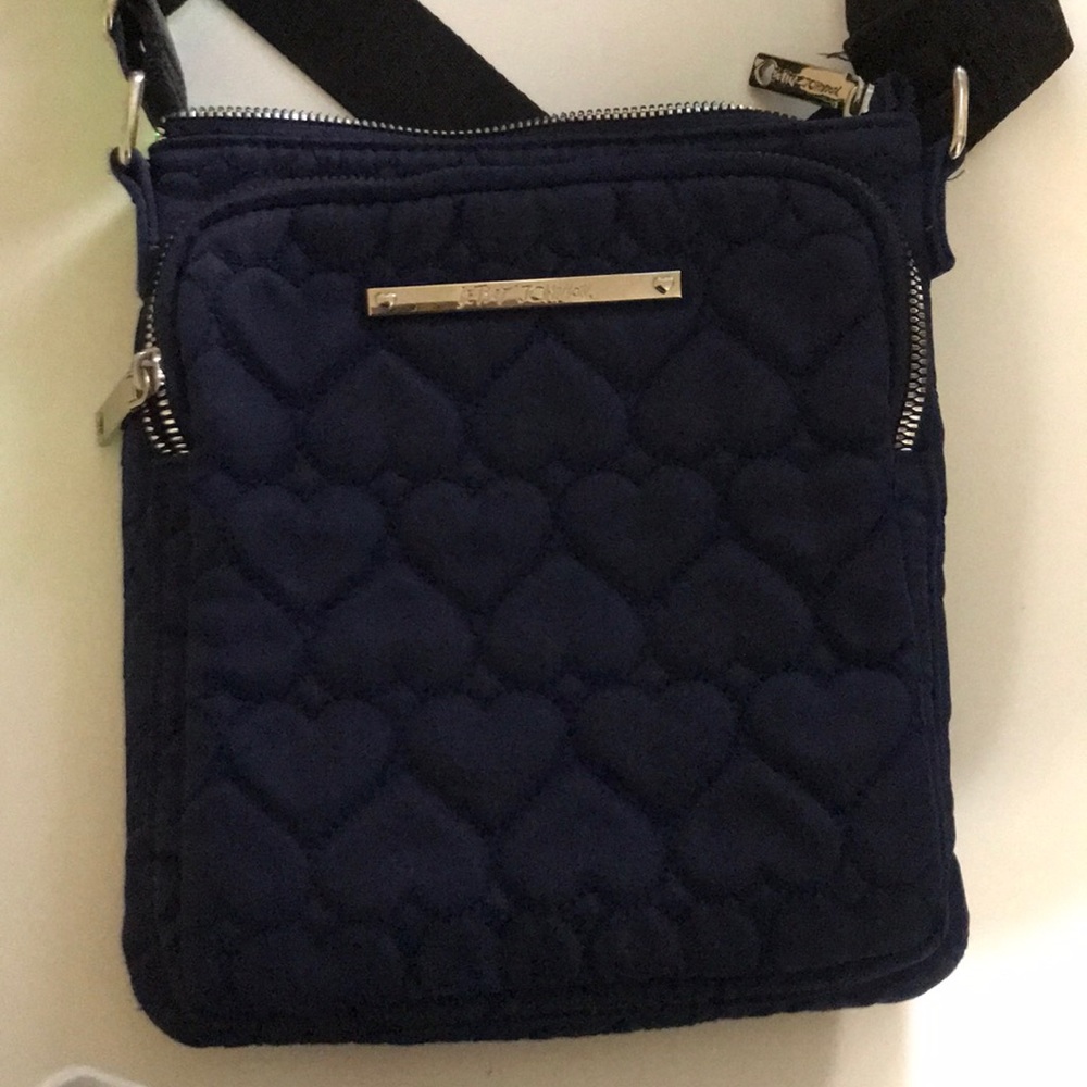 Navy Blue Betsy Johnson Crossbody Bag